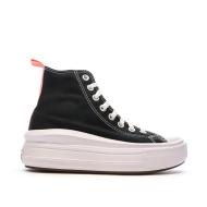 Baskets Noir/Rose Femme Converse All Star Move Platform vue 2