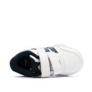 Baskets Blanches/Vertes Garçon Adidas Mickey Tensaur vue 4