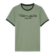 T-shirt Vert Garçon Teddy Smith Ticlass3