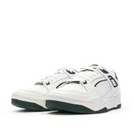 Baskets Blanche/Noir Garçon Slip stream vue 6