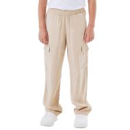 Pantalon en Toile Beige Fille Name it Wide Twill pas cher