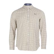 Chemise Blanche/Jaune/Marine à Carreaux Homme Pepe Jeans Fleetwood pas cher