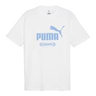 T-Shirt Blanc/Bleu Homme Puma X Kidsuper pas cher