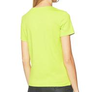 T-shirt Vert Femme Guess Original vue 2