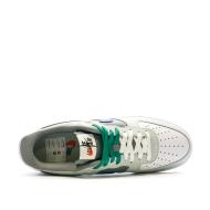 Baskets Blanc/Vert/Marine Homme Nike Air Force 1 vue 4