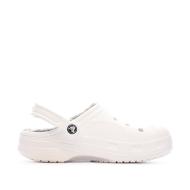 Sandales Crocs Blanches Mixte Baya Lined Clog vue 2