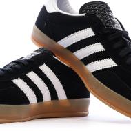 Gazelle Baskets Noire Homme Adidas vue 7