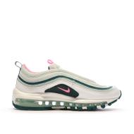Baskets Vert/Rose Junior Nike Air Max 97 BG vue 2