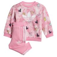 Survêtement Rose Fille Adidas Crew Sets pas cher
