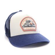 Casquette Blanche/Bleu Homme Quiksilver Sunsetwavesport vue 2