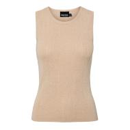 T-Shirt Beige Femme Pieces Pcsalima