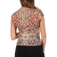 Top imprimé Léopard Femme Guess W1GP9JK2X51 vue 2