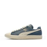 Baskets Bleu/Blanc Homme Puma Clyde Q3 Rhuigi