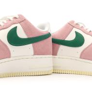 Baskets Roses/Vertes Homme Nike Air Force 1 vue 7