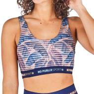 Brassière Bleu/Rose Femme No Publik Florida pas cher