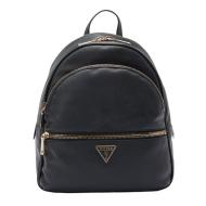 Sac à Dos Noir/Doré Femme Guess Manhattan pas cher