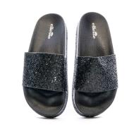 Claquettes Noir Femme Ellesse Gigi vue 3