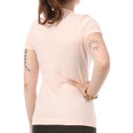 T-shirt Rose Femme Guess Gold vue 2