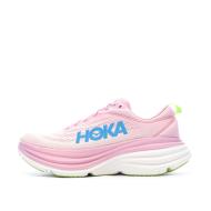 Chaussures running Rose Femme Hoka Bondi 8 pas cher