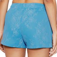 Short Bleu Femme Adidas HC4579 vue 2