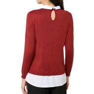 Pull Bordeaux Femme Jacqueline de Yong Tara vue 2