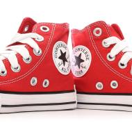 Baskets Rouges Garçon/Fille Converse Chuck Taylor All Star vue 7