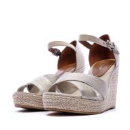 Sandales compensées beige femmes Tommy Hilfiger 10cm vue 6
