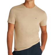 T-shirt Marron Homme Tommy Hilfiger Jaspe