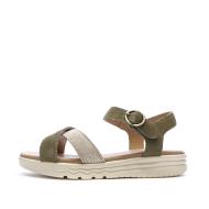 Sandales Kaki Femme TBS Scarlet pas cher