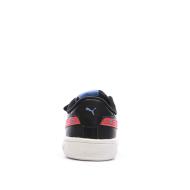 Baskets Noires/Rouges Garçon Puma Smash 3.0 vue 3