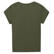 T-Shirt Kaki Femme TBS ZILDOTEE vue 2