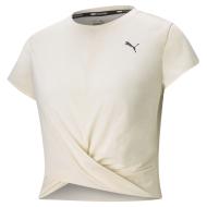 T-shirt Ecru Femme Puma Twisted pas cher