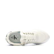 Baskets Blanc Femme Calvin Klein Jeans Sporty Runner Eva vue 4