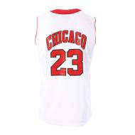 Chicago 23 Maillot de basket Blanc Homme Sport Zone vue 2