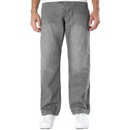 Jean Loose Gris Homme Paname Brothers Relaxed pas cher