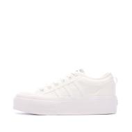 Baskets Blanches Femme Adidas Nizza pas cher