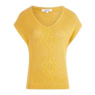 Pull Jaune Femme Morgan Mouni vue 2