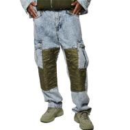 Blue/Khaki Men's Jeans Kaporal ABEL affordable