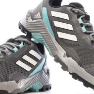 Chaussures de Trail Gris/Bleu Femme Adidas Eastrail vue 7