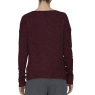 Pull Bordeaux Femme JDY Elanora vue 2