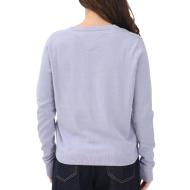 Pull Bleu Femme Tommy Hilfiger Vneck vue 2