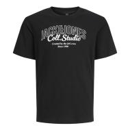 T-Shirt Noir Garçon Jack & Jones Kotos vue 3