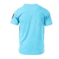 T-shirt Turquoise Garçon Little Marcel LMEV1018 vue 2