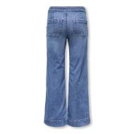 Jean Loose Bleu Fille Kids ONLY Gmadison vue 2