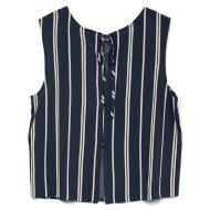 Débardeur Marine Femme Vero Moda Christina vue 2