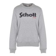 Sweat Gris Femme Schott Ginger1