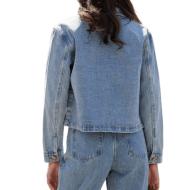 Blaue Jacke Frau Oraije Vance Ansicht 2