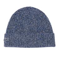 Bonnet Marine Chiné Mixte Lacoste Rib pas cher