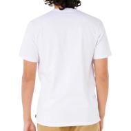 Rip Curl Herren Weiß Hibiscus T-Shirt Ansicht 2