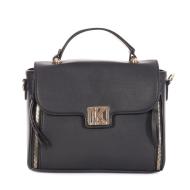 Sac à Bandoulière Noir Femme Manoukian TARA pas cher